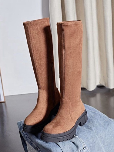 Kozaki damskie JW198.BROWN (36/41,12par)