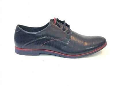 Półbuty męskie AB121H-8.NAVY/RED (40/45,8par)