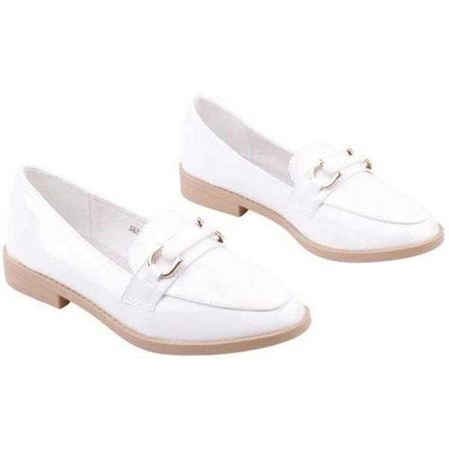 Balerinki damskie SK04M-3.WHITE (36/41,12par)