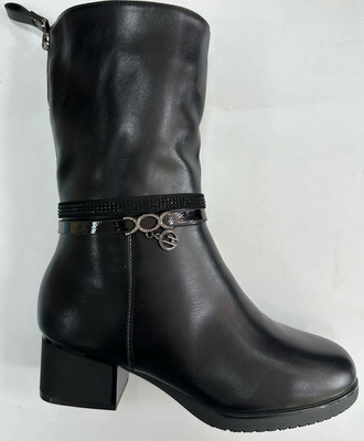 Botki damskie D3133.BLACK (36/41,12par)