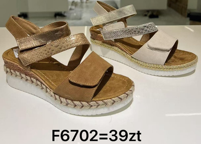 Sandały damskie F6702.KOLORDOWYBORU (36/41,12par)