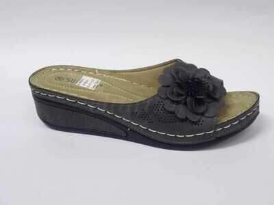 Klapki damskie 7A6783-5.BLACK (36/41,12par)