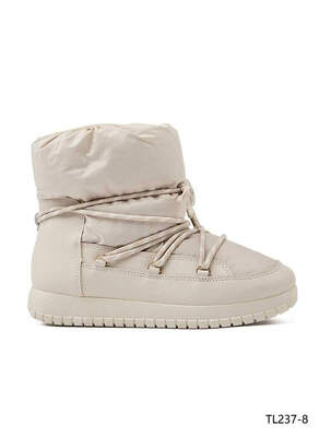 Botki damskie ocieplane 7ATL237-8.BEIGE (36/41,12par)