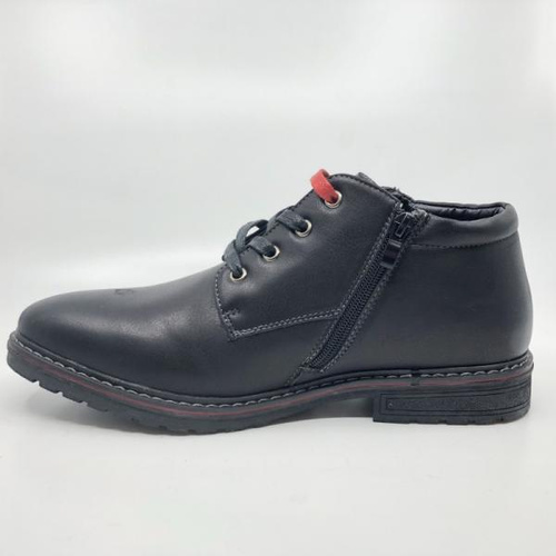 Trzewiki męskie A2012-12.BLACK/RED (41/46,8par)
