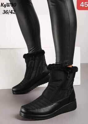 Botki damskie 7AW80.BLACK (36/42,12par)