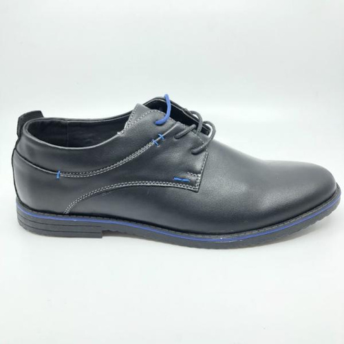 Półbuty męskie AB301A-1.BLACK/BLUE (40/45,8par)