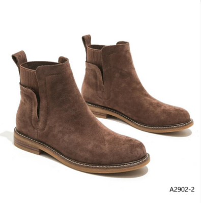 Botki damskie ocieplane A2902-2.D.KHAKI (36/41,12par)