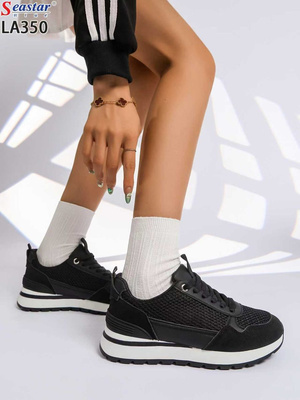 Buty sportowe damskie 7ALA350.BLACK (36/41,12par)