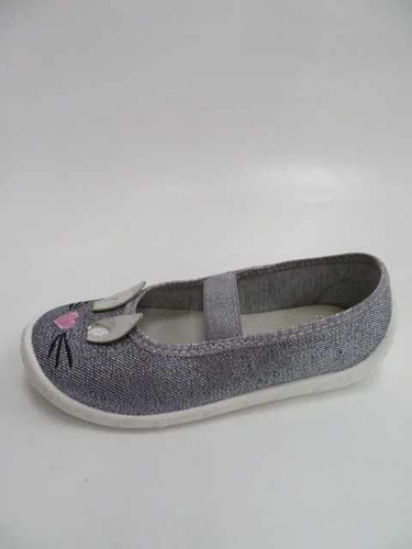 Trampki dziewczęce 5ASylwiaS10.GREY (25/35,12par)
