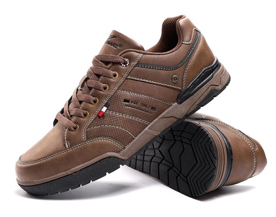 Buty sportowe męskie W2233D.BROWN (41/46,12par)