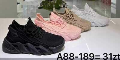 Buty sportowe damskie 7AA88-189.KOLORDOWYBORU (36/41,12par)