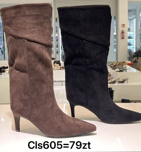 Kozaki damskie CLS605.KOLORDOWYBORU (36/41,12par)