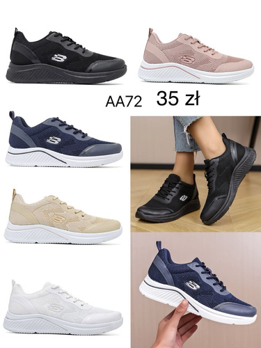 Buty sportowe damskie AA72.KOLORDOWYBORU (36/41,12par)