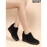 Botki damskie ocieplane SZ107.BLACK (36/41,12par)