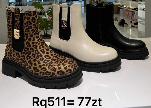 Botki damskie RQ511.BLACK (36/41,12par)