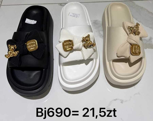 Klapki damskie BJ690.KOLORDOWYBORU (36/41,12par)