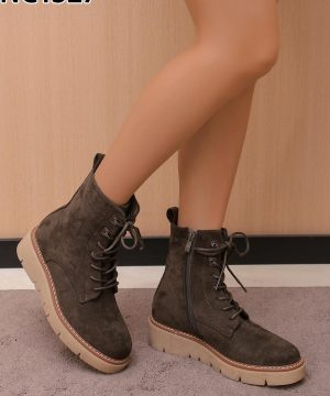 Botki damskie ocieplane NC1327.GREEN (36/41,12par)