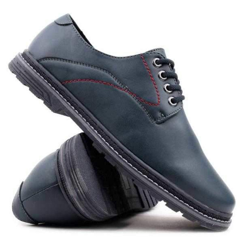 Półbuty męskie AB134-6.NAVY/RED (40/45,12par)