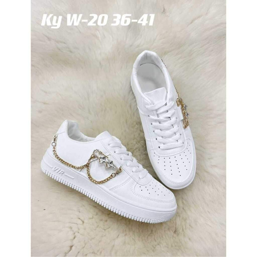 Buty sportowe damskie 7AKYW-20.WHITE (36/41,12par)