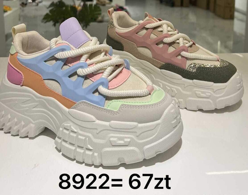  Buty sportowe damskie 7AM8922.KOLORDOWYBORU (36/41,12par)