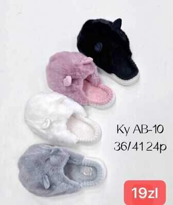 Kapcie damskie 7AAB-10.MIX (36/41,24par)
