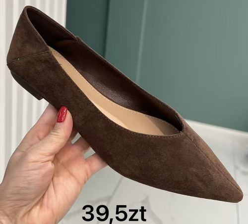 Balerinki damskie 333-338.KOLORDOWYBORU (36/41,12par)