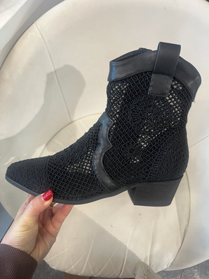 Botki damskie ocieplane 7ABE736.BLACK (36/41,12par)