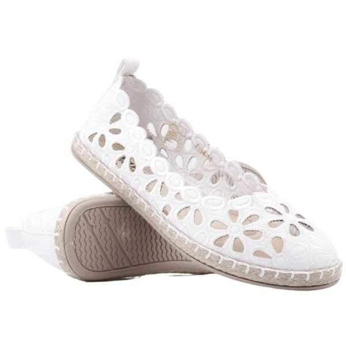 Balerinki damskie F114-10.WHITE (36/41,12par)