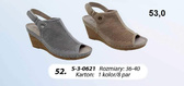 Sandały damskie 7A0621.KOLORDOWYBORU (36/40,8par)