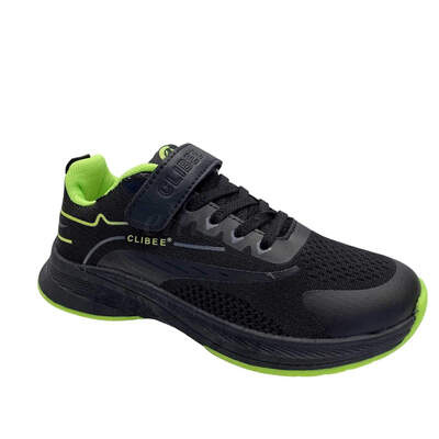 Buty sportowe chłopięce    5AEC259.BLACK/GREEN   (32/37,12par)