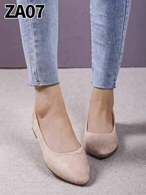 Balerinki damskie 7AZA07.BEIGE (36/41,12par)