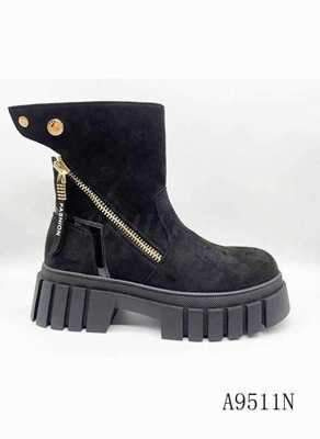 Botki damskie 7AA9511N.BLACK (36/41,12par)