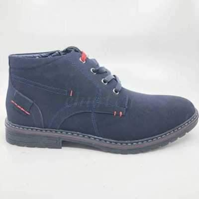 Trzewiki męskie A2010A-18.NAVY/RED (41/46,8par)