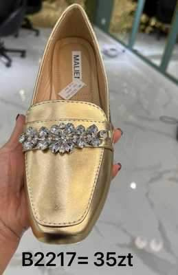 Balerinki damskie 7AB2217.GOLD (36/41,12par)