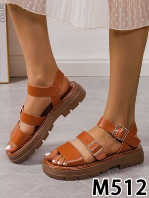 Sandały damskie M512.CAMEL (36/41,12par)