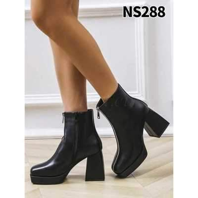 Botki damskie 7ANS288.BLACK (36/41,12par)