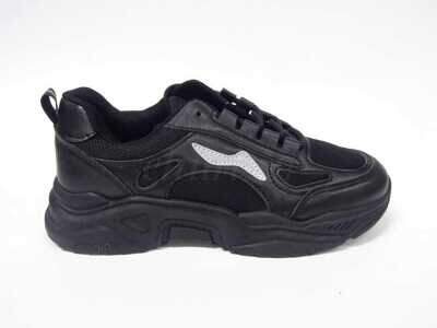 Buty sportowe damskie 7AE585-1.BLACK (36/42,12par)