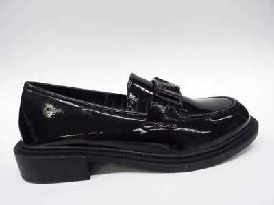 Półbuty damskie  7ASE222-2.BLACK   (36/41,12par)