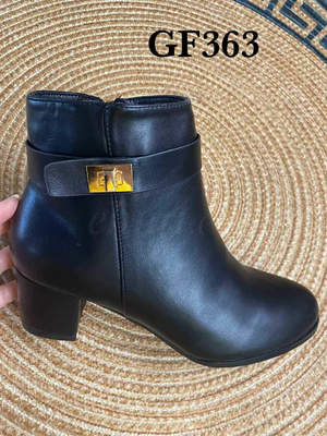 Botki damskie  7AGF363.BLACK   (36/41,12par)