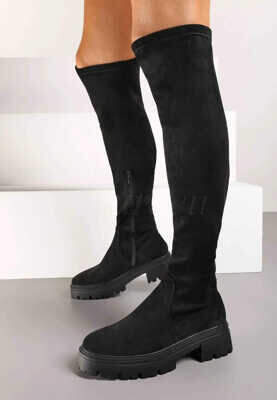 Kozaki damskie 7AD9225.BLACK (36/41,12par)