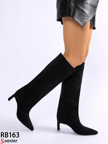 Kozaki damskie RB163.BLACK (36/41,12par)