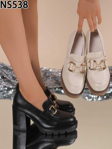 Czółenka damskie NS538.BLACK (36/41,12par)