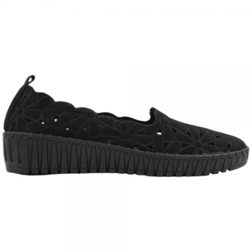 Balerinki damskie F38-1.BLACK (36/41,12par)