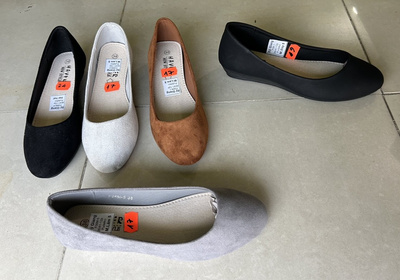 Balerinki damskie F06.KOLORDOWYBORU (36/41,12par)