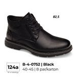 Trzewiki męskie 9AB-4-0752.BLACK (41/46,8par)
