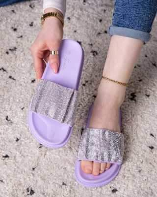 Klapki damskie 7ASD5143.PURPLE (36/41,12par)