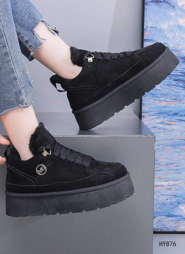 Buty sportowe damskie HY876.BLACK (36/41,12par)