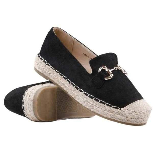 Balerinki damskie F107-1.BLACK (36/41,12par)