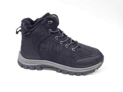 Trzewiki męskie 9AU31-1.BLACK (41/46,12par)