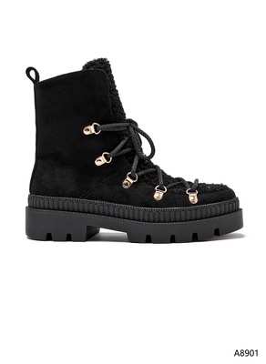 Botki damskie ocieplane 8901.BLACK (36/41,12par)